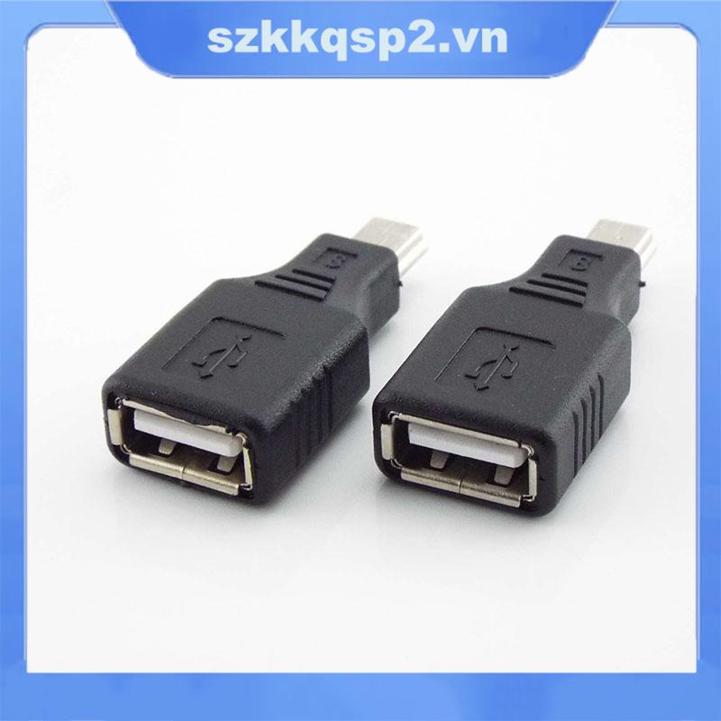Đầu Chuyển Đổi OTG USB 2.0 A Sang Mini B 5-Pin Mini Type-A B VNK2 Thông Dụng Cho Điện Thoại Thông Minh