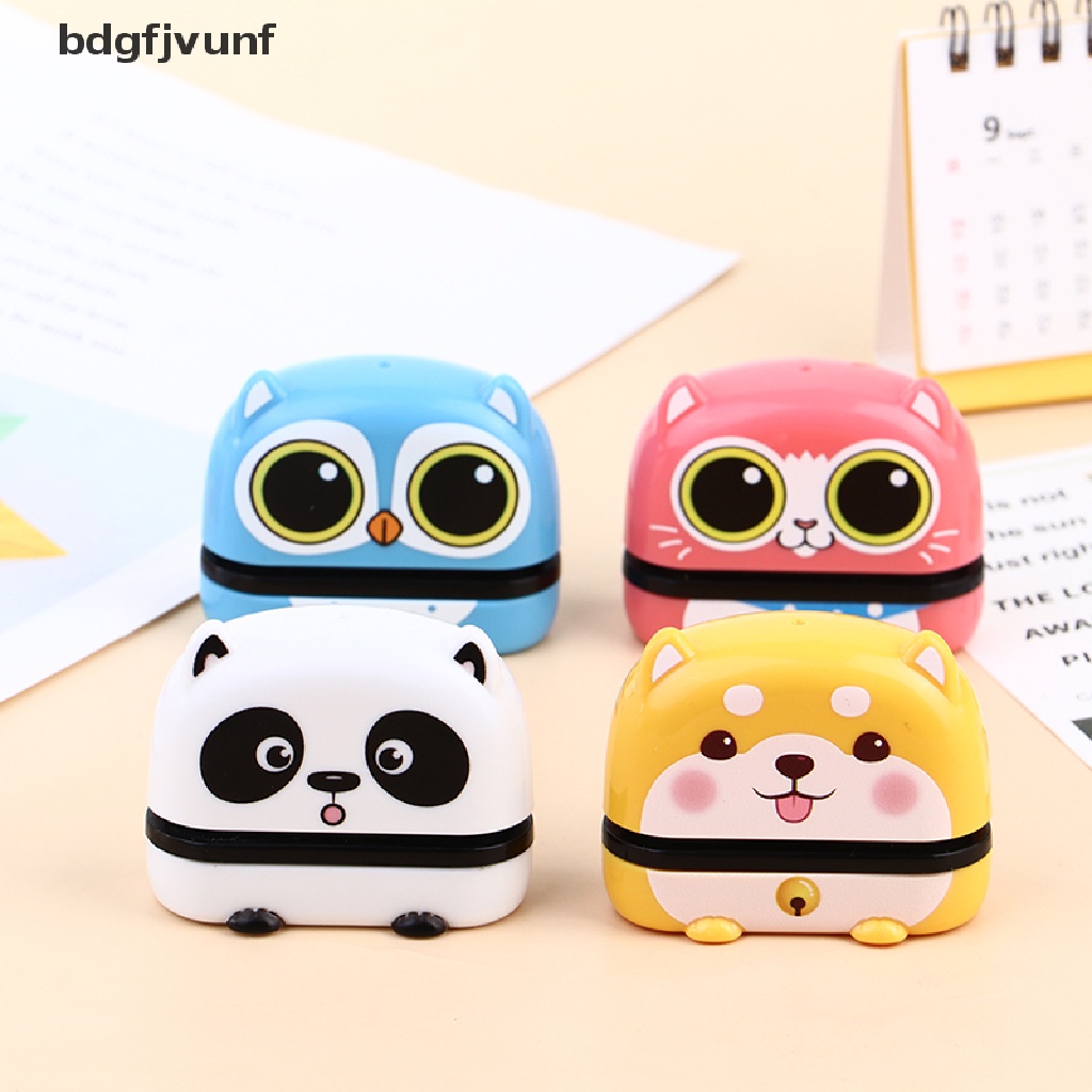 Con Dấu Đóng Tên Lên Quần Áo In Họa Tiết Hoạt Hình Dễ Thương Cho Bé