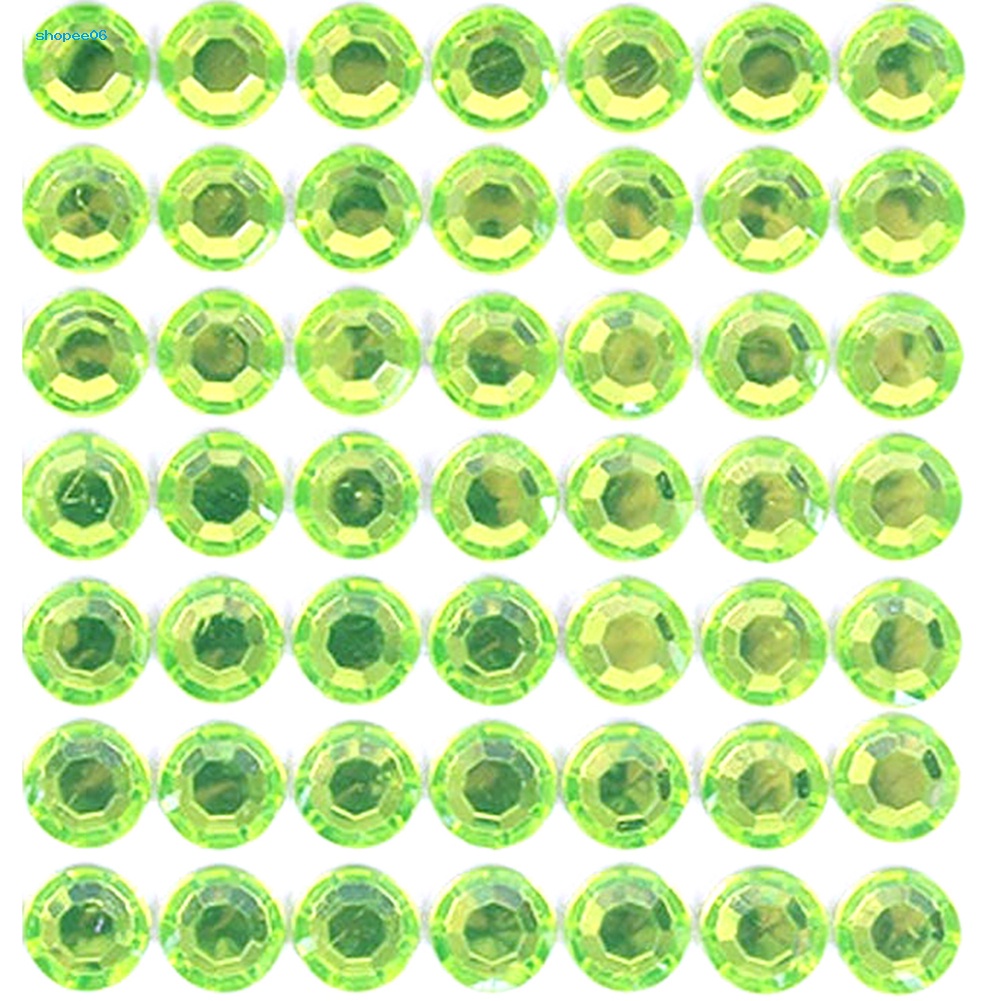 Đề Can Dán Trang Trí Điện Thoại Xe Hơi Tự Dính Đính Đá Lấp Lánh DIY