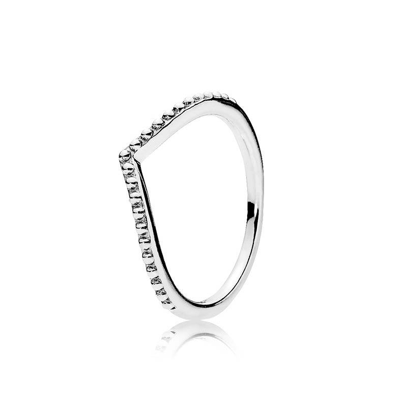 Nhẫn Mạ Bạc 925 Đính Đá Lấp Lánh Thời Trang Cho Nữ