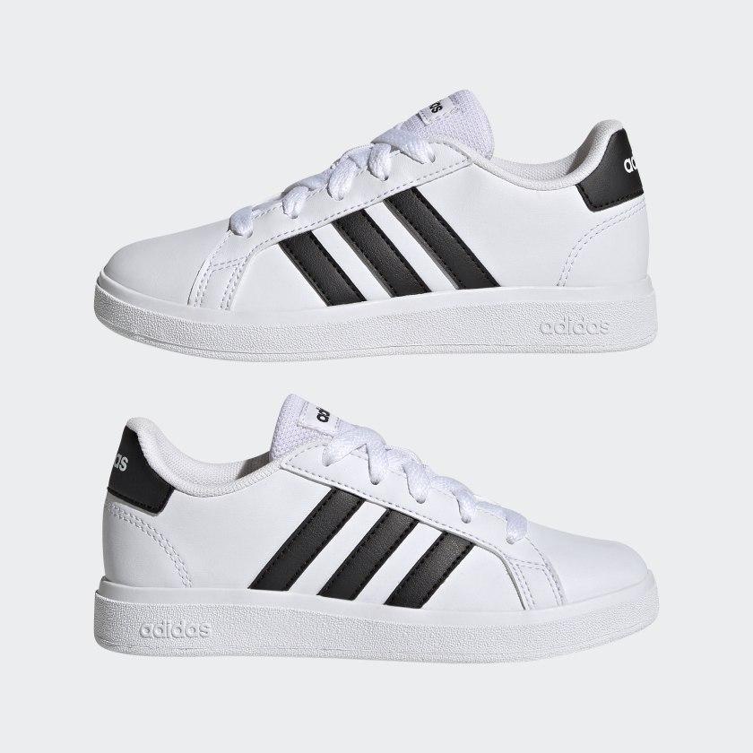 Giày Thể Thao Sneaker Adidas Grand Court 2.0 Cloud White/Core Black - Dee Store VN