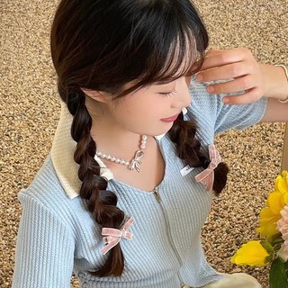 Set 2 Kẹp Tóc Nơ Hàn Quốc