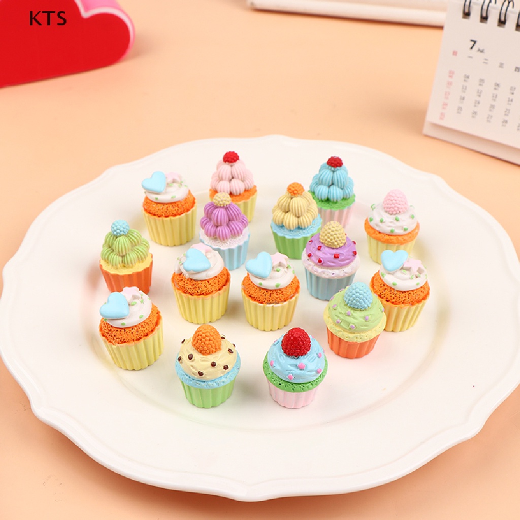 1 Mô Hình Ly Bánh Cupcake Mini Trang Trí Đáng Yêu