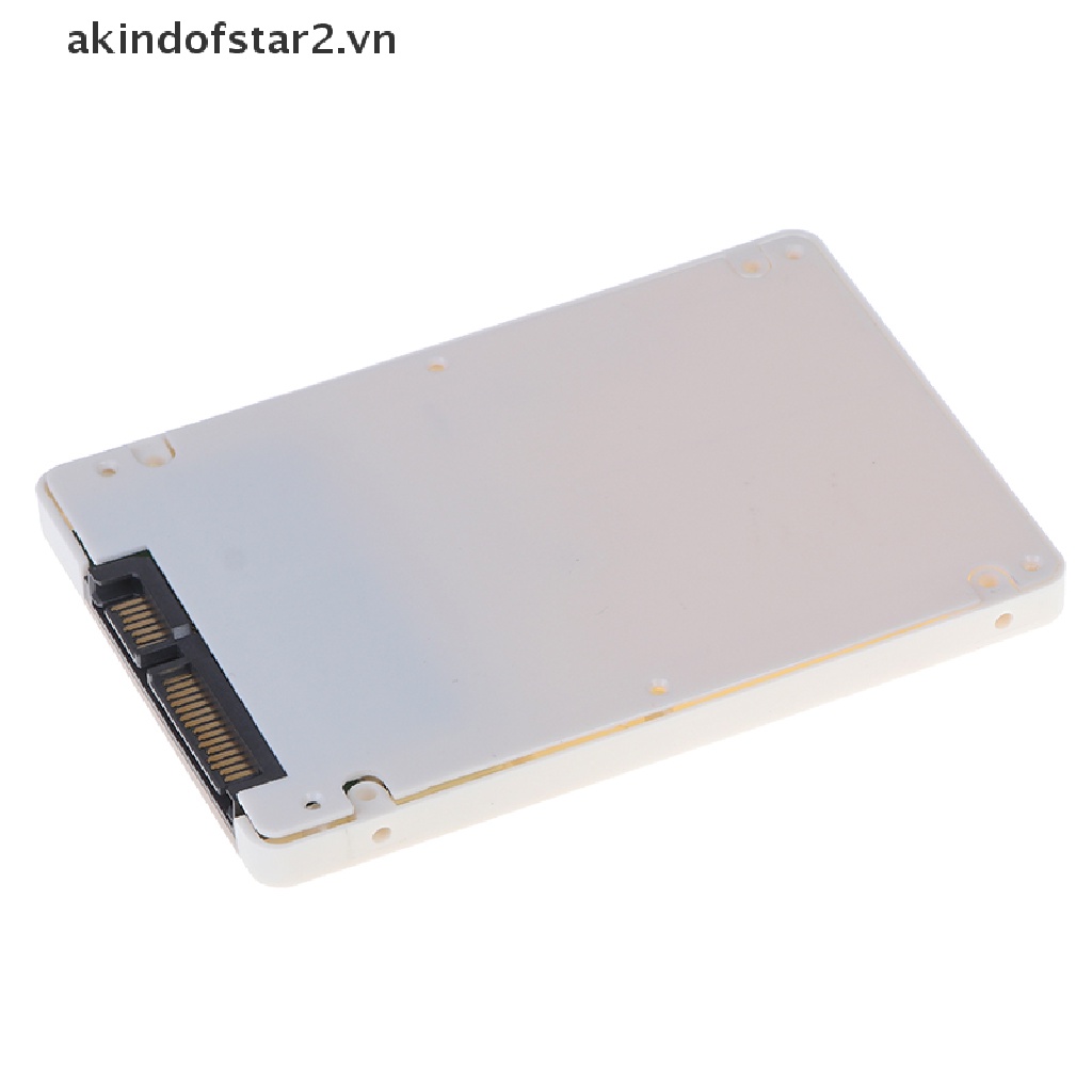 {AKIN2} Mini pcie msata adapter ssd to 2.5 inch sata3 adapter card with case sata adapte {akindofstar2.vn}