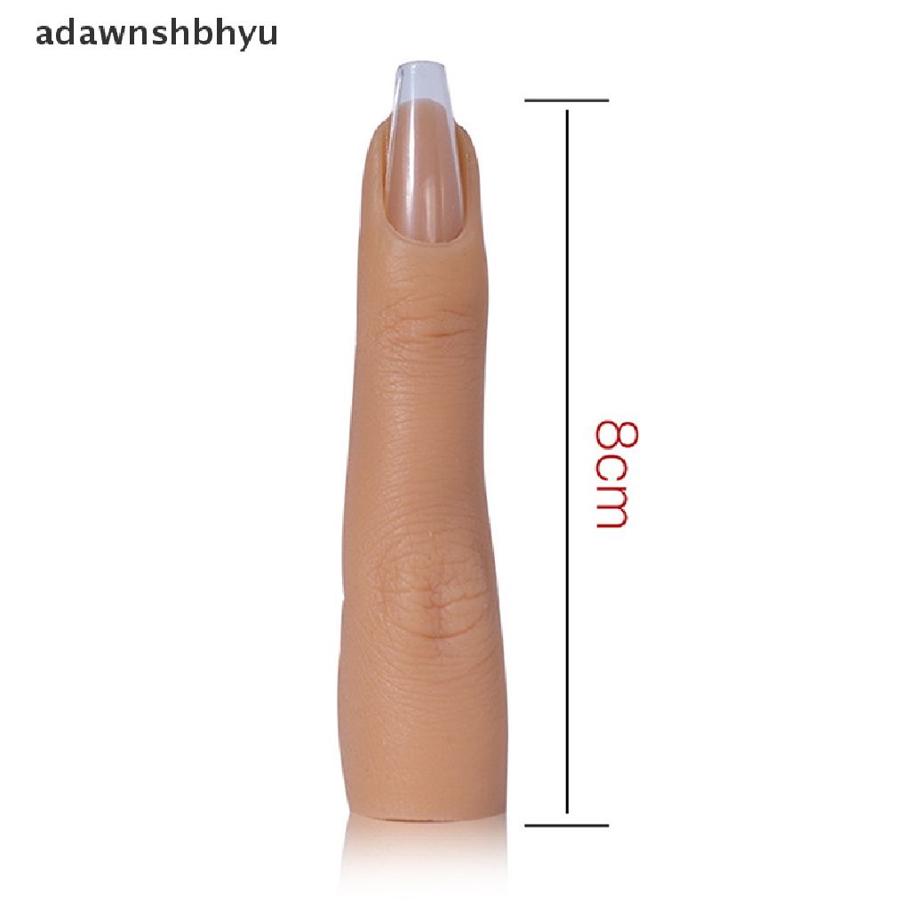 Mô Hình Bàn Tay Giả Bằng Silicon Kèm Khớp Nối Có Thể Uốn Cong Dùng Luyện Tập Làm Móng