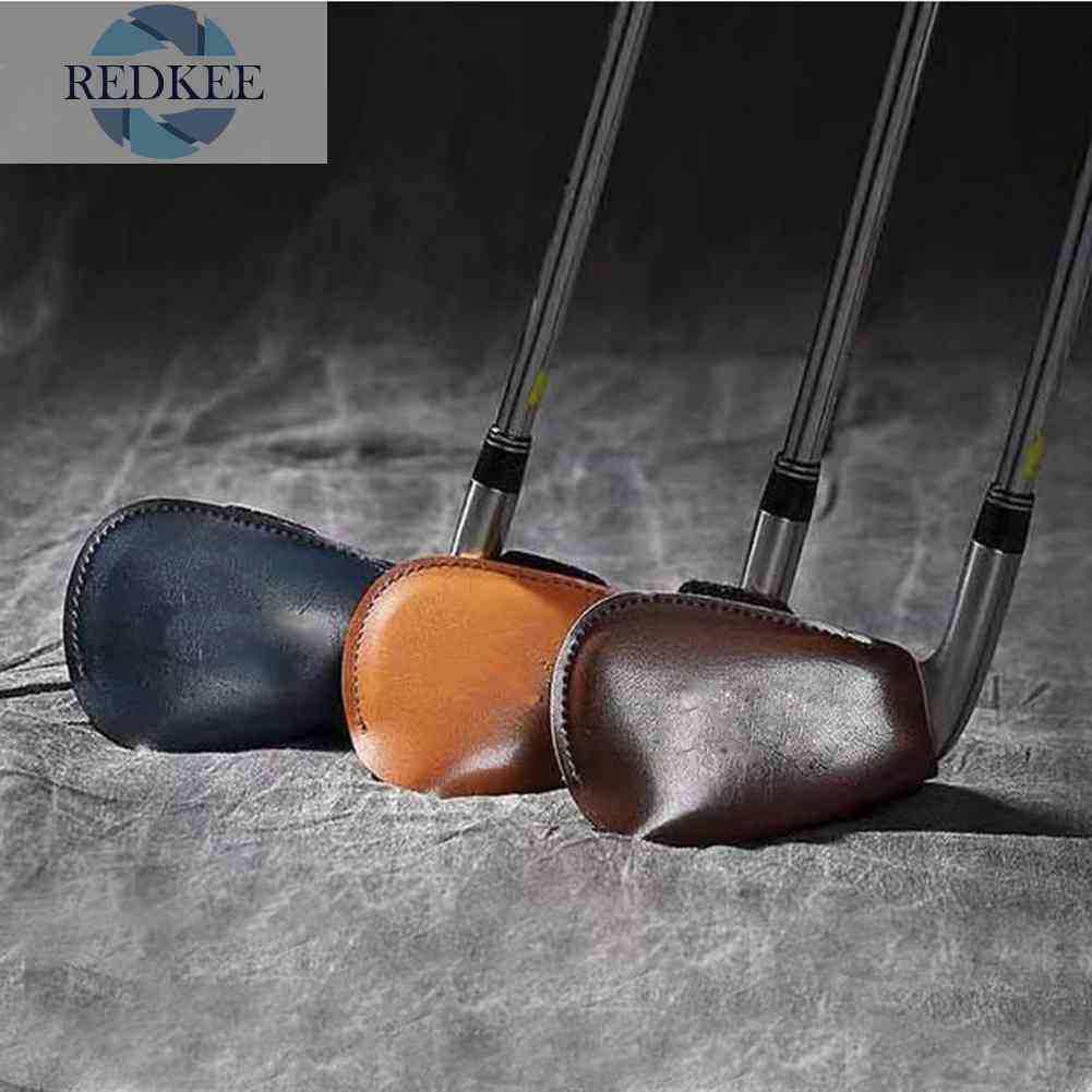 Vỏ Bọc Đầu Gậy Đánh Golf Bằng Da Trọng Lượng Nhẹ