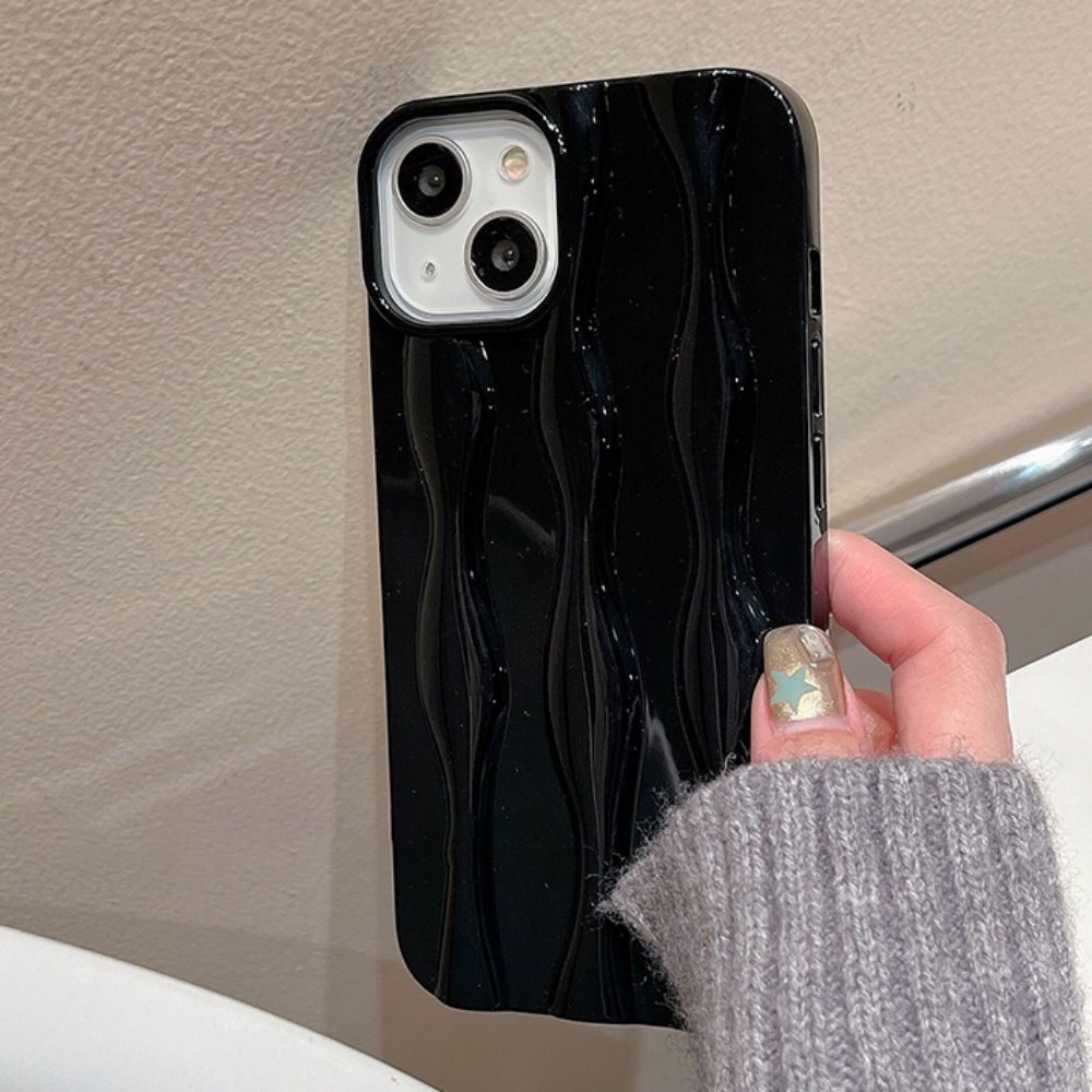 Ốp Điện Thoại TPU Mềm Chống Sốc Màu Trơn 3D Có Thể Gấp Gọn Cho IPhone 11 12 13 14 Pro Max