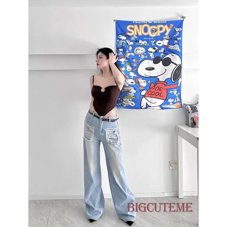 Áo Ống Sát Nách Màu Nâu Khoét Lỗ Thời Trang Quyến Rũ Cho Nữ