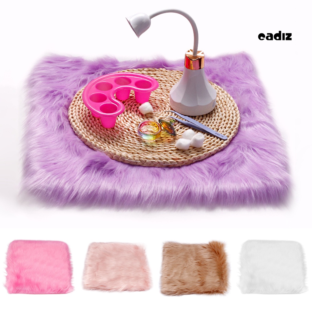 Đệm Trưng Bày Móng Tay Nghệ Thuật Bằng Polyester Siêu Mềm Màu Sắc Sống Động Chống Trượt