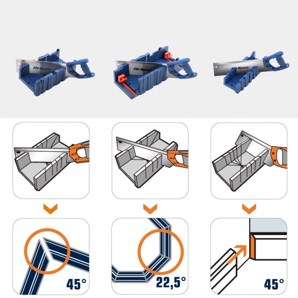 Hộp Gỗ Góc 45,90 Độ Chuyên Dụng Cho Cưa Gỗ