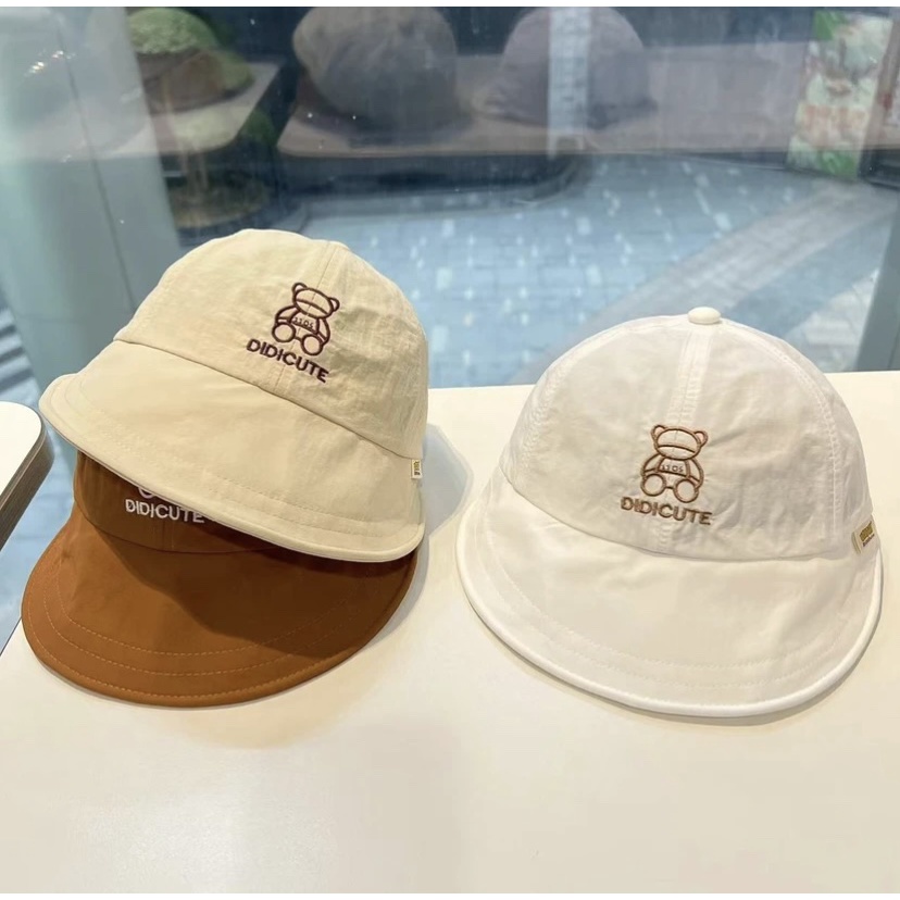 Mũ Tai Bèo Chống Nắng Mỏng Nhẹ Nhanh Khô Thời Trang Xuân Hè Cho Bé