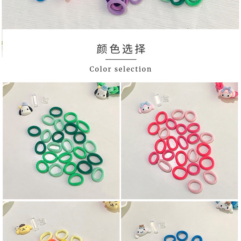 Sanrio Dây Thun Buộc Tóc / Vòng Tay DIY Bằng Cao Su