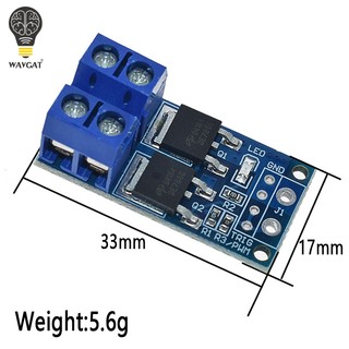 15A 400W MOS FET Trigger Switch Drive Module PWM Regulator Control Panel