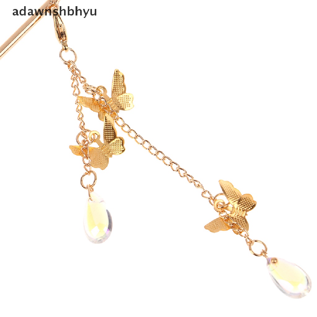 Trâm Cài Tóc Kim Loại Đính Tua Rua Phong Cách Vintage Cho Nữ