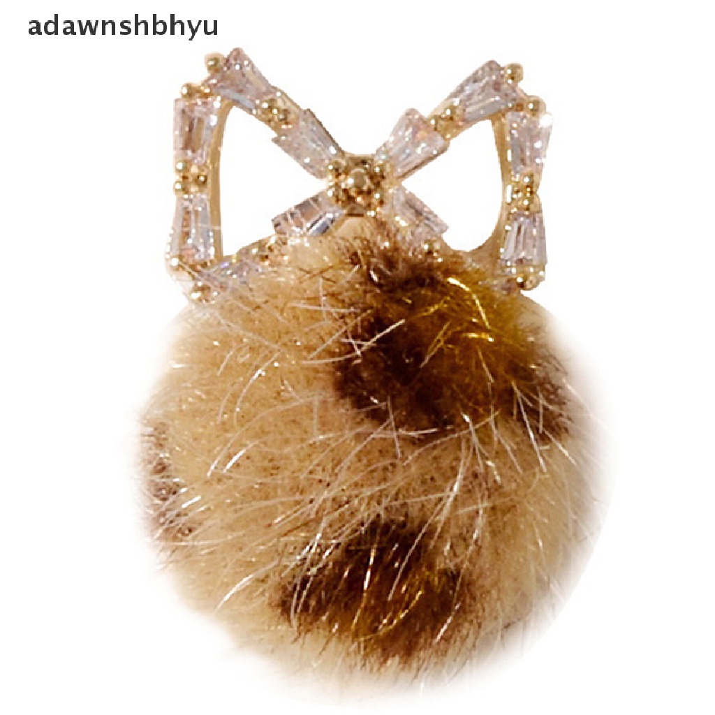 1 Hộp Phụ Kiện Trang Trí Móng Tay 3D Gắn Bóng Lông Mềm Mại