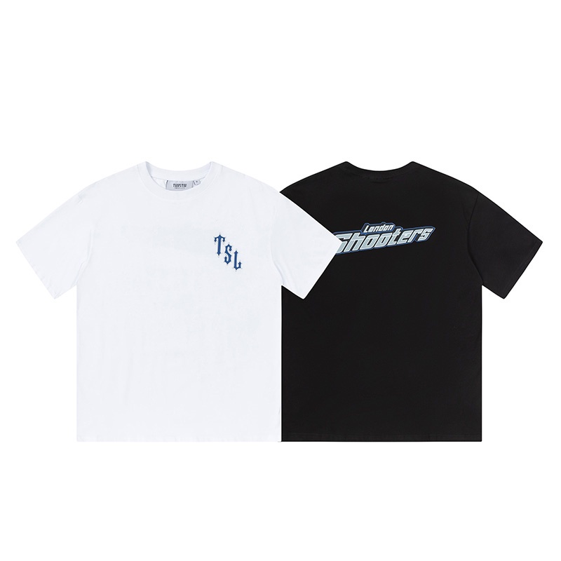 Thời Trang Áo Thun Ngắn Tay In Hình Trapstar TSL