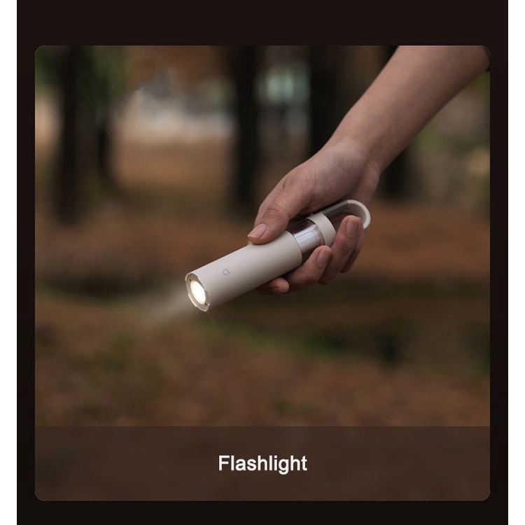 Đèn Pin Cắm Trại Thông Minh Xiaomi Mijia Có Thể Sạc Lại Tiện Dụng
