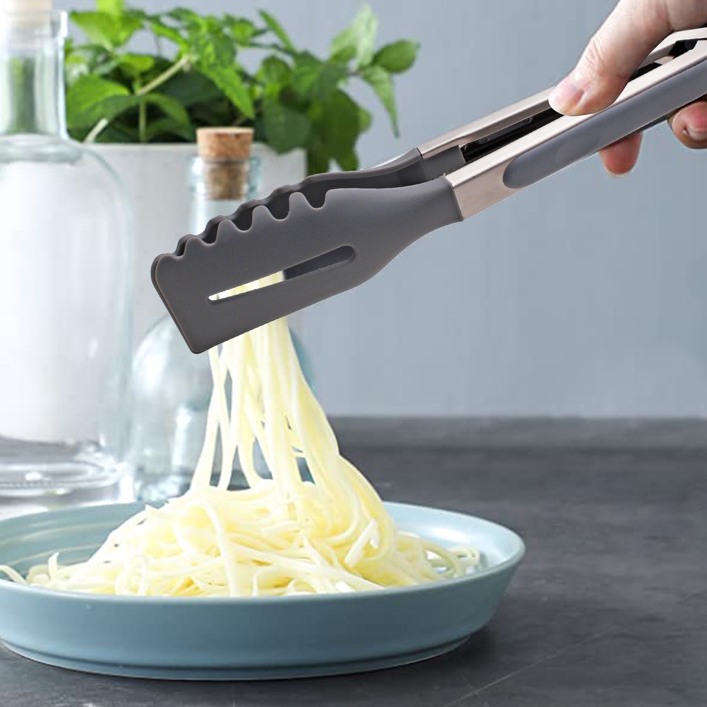 HERA Kẹp Gắp Thức Ăn Bằng Thép Không Gỉ Và Silicone Tiện Lợi