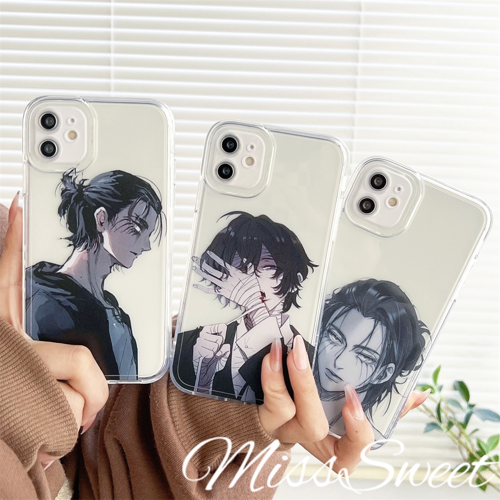 Redmi 10C 10A 10 9 9A 9C 9T Note 11 Pro+ 11s 11 10s 10 9s 9 8 Pro Poco X4Pro X3 Pro X3NFC M3 M4 F3 Mi 11 Lite 10T Pro Eren Jaeger Bungo Stray Dogs TPU Soft Phone Case