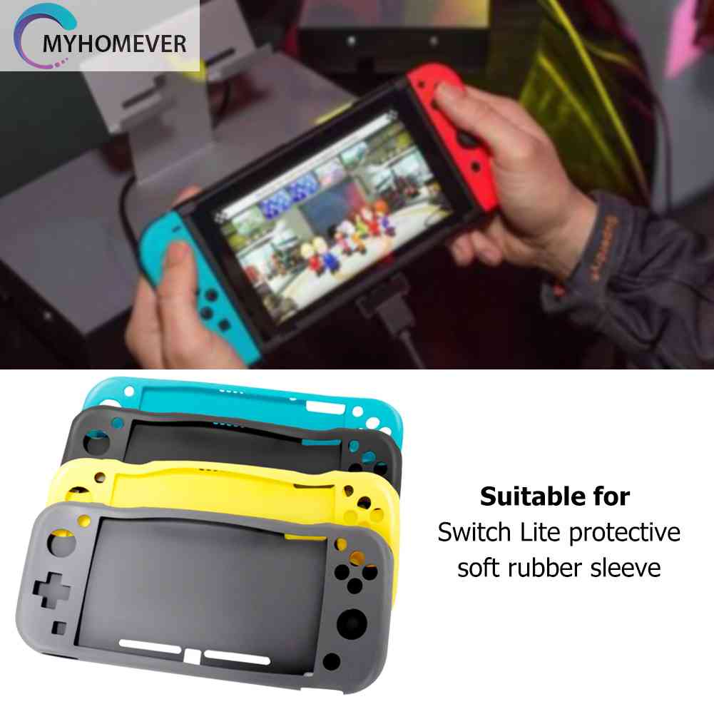 Ốp Silicone Bảo Vệ Chống Trượt Cho Máy Chơi Game Nintendo Switch Lite