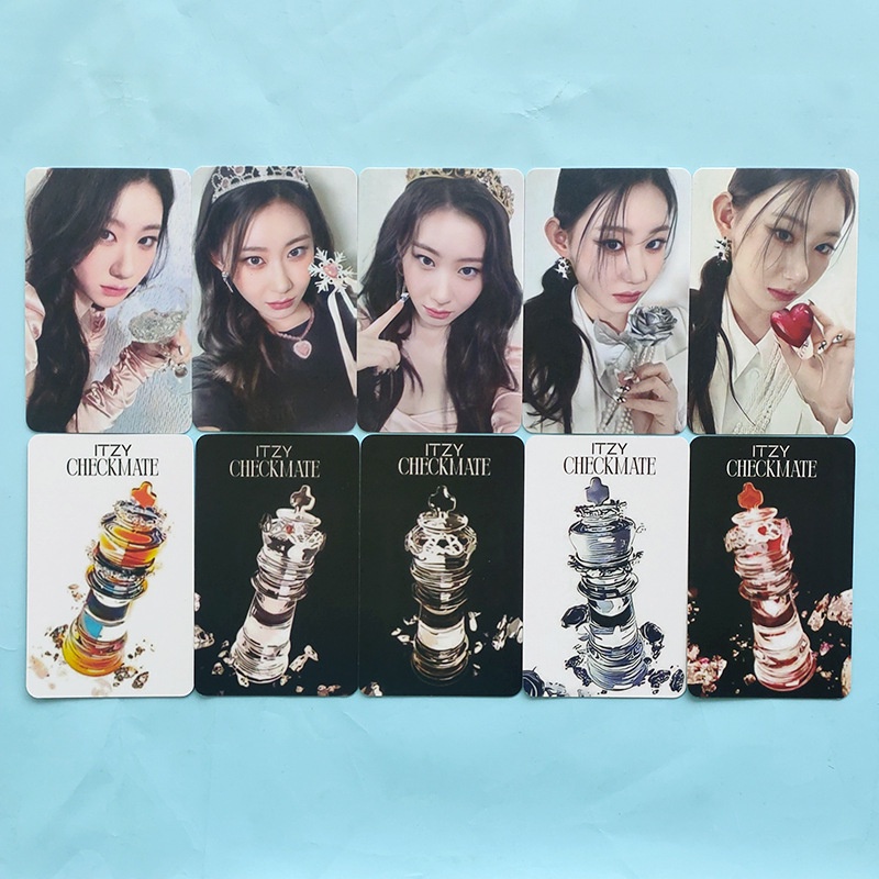 Set 5 Tấm Ảnh Lomo Card Ryuji CHAERYEONG LIA Yua YEJI