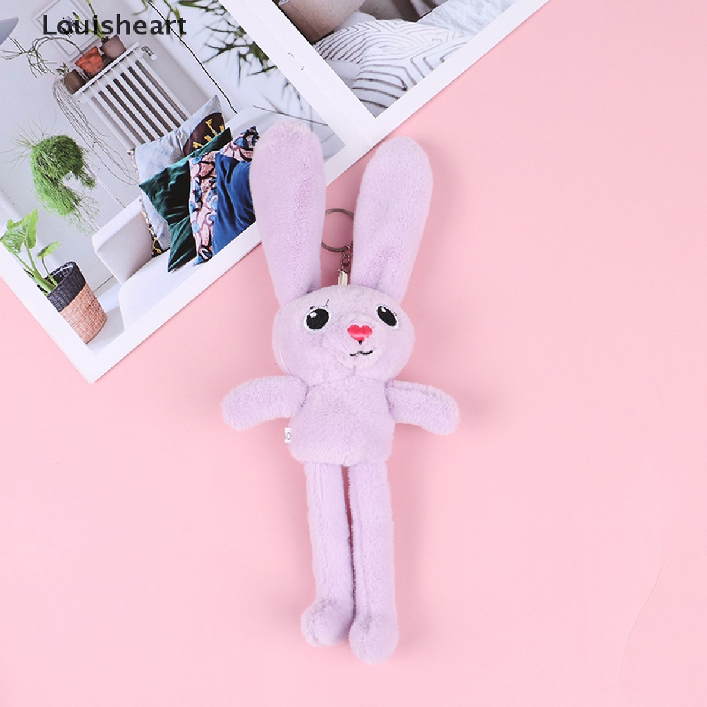 Louisheart Móc Khóa Thỏ Nhồi Bông Đáng Yêu