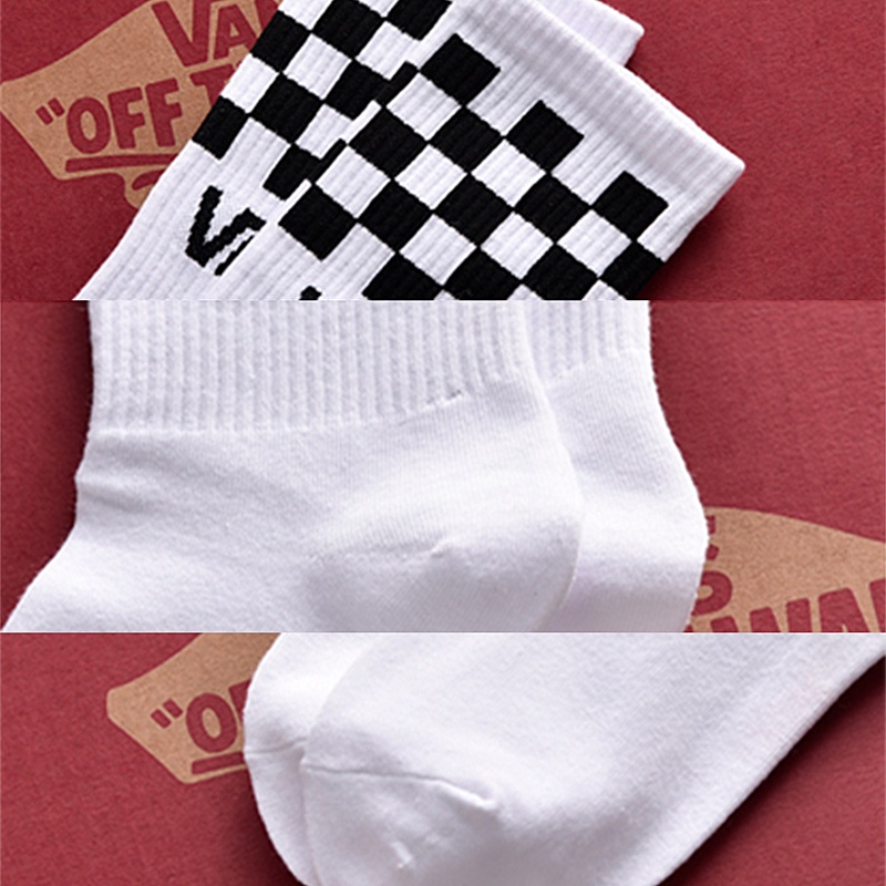 VANS Mới Đôi Vớ Cotton Thoáng Khí Thoải Mái Cho Nam Và Nữ
