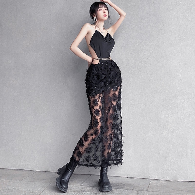 Rapcopter Bộ Đồ Bơi Hai Dây Song Jiya Phong Cách Hàn Quốc + Chân Váy Khâu Hợp Thời Trang Dành Cho Bạn Gái Bán Chạy