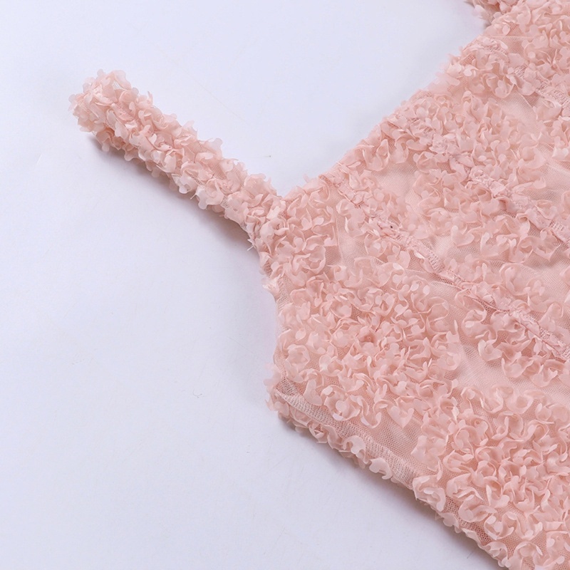 Áo Tank Top Chất Liệu Cotton Mềm Co Giãn Phối Ren Hoa Thời Trang Cho Nữ