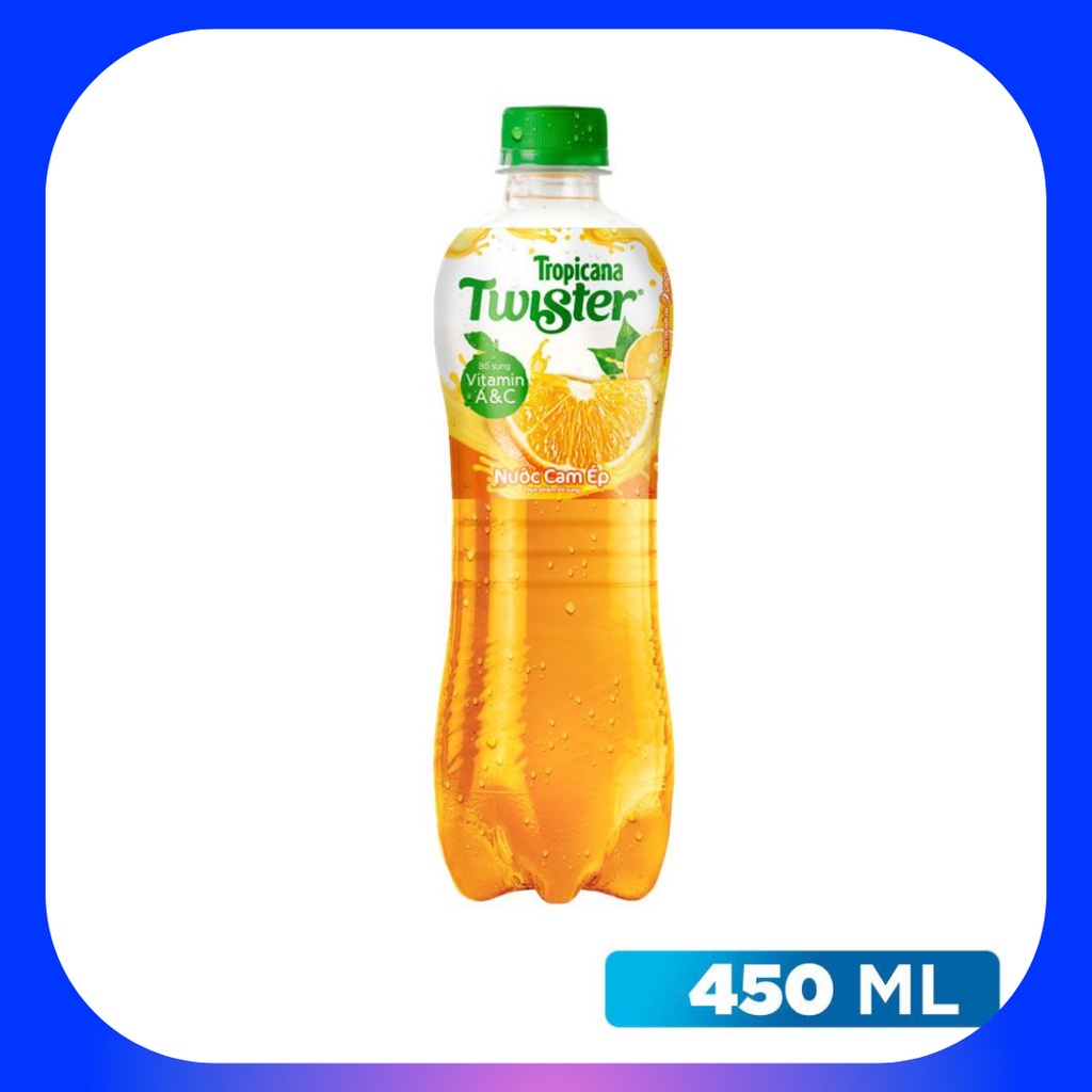 Nước cam ép Twister (Chai 450ml)