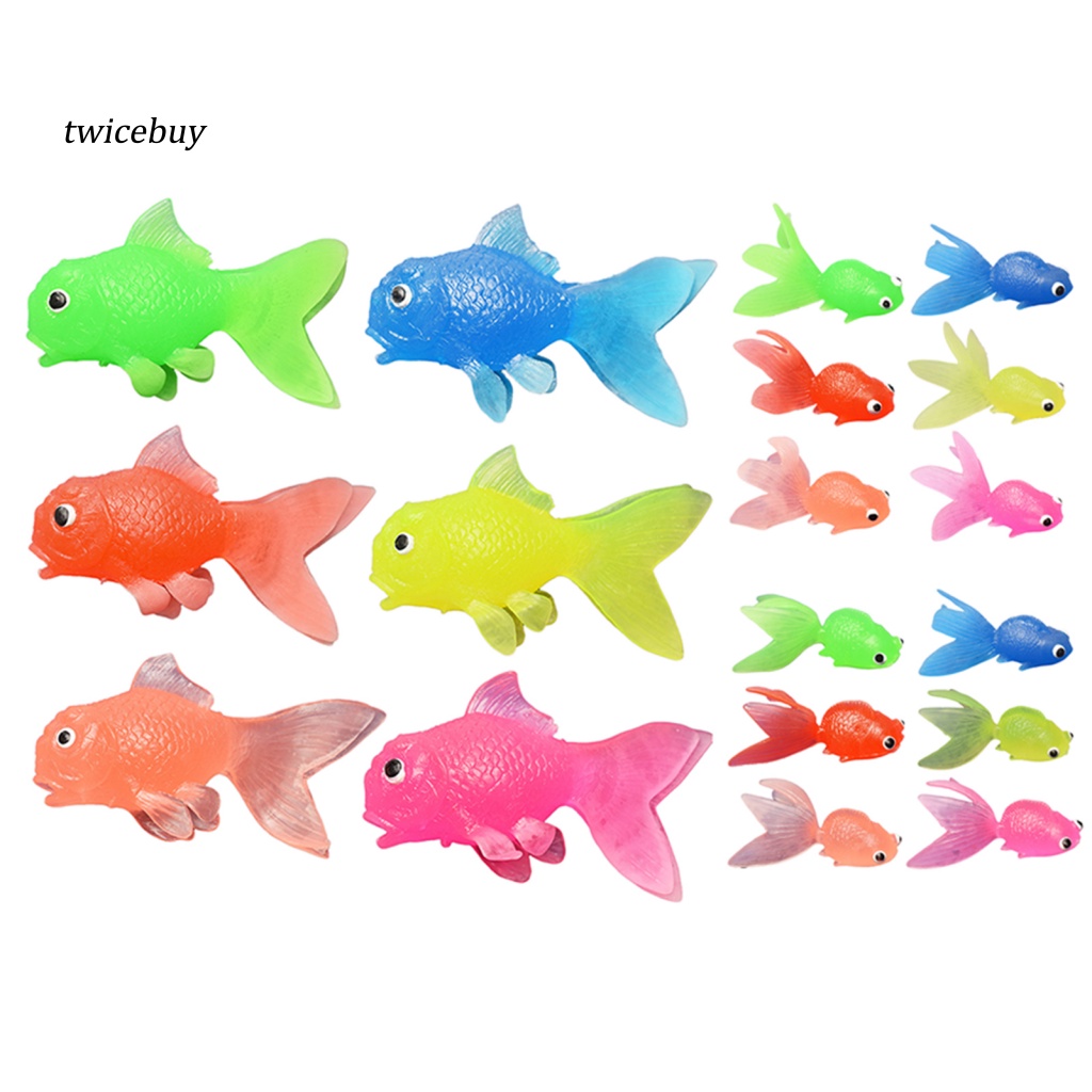 Mô Hình Động Vật Biển Nhiều Màu Trang Trí Bể Cá / Bồn Tắm Cho Bé