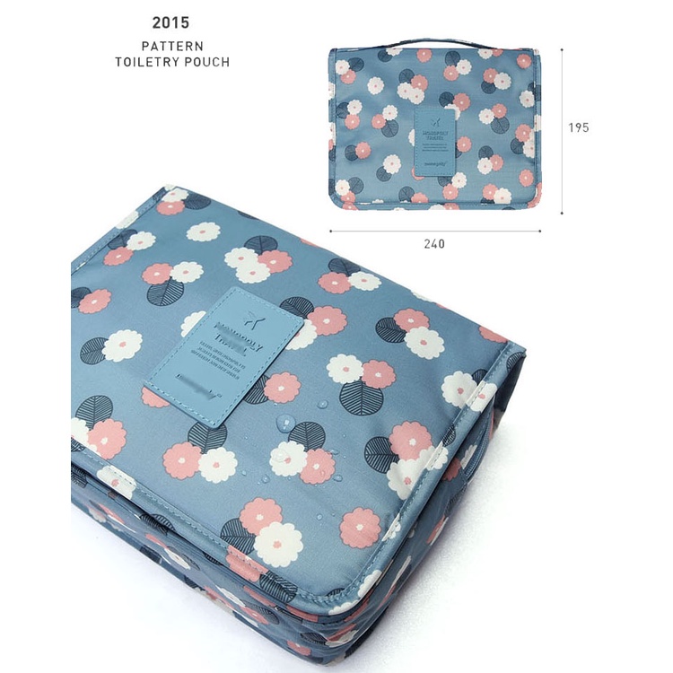 Túi Đựng Mỹ Phẩm ZOEBR JP5VN Bằng Nylon 90 Điểm 8 Màu Có Móc Treo Tiện Dụng Cho Nam Và Nữ 2017