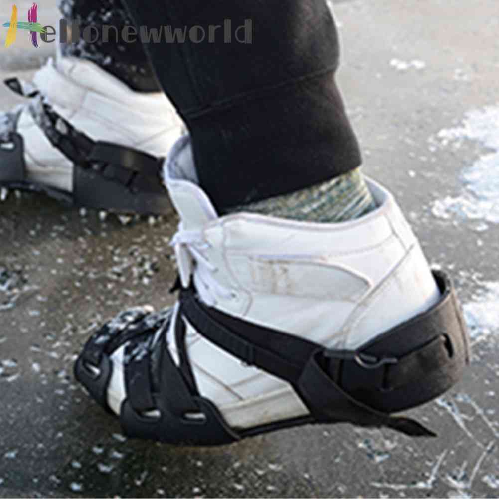 1 Cặp Kẹp Đế Giày 32 Đinh Tán Chống Trượt Tiện Dụng Cho Các Hoạt Động Ngoài Trời