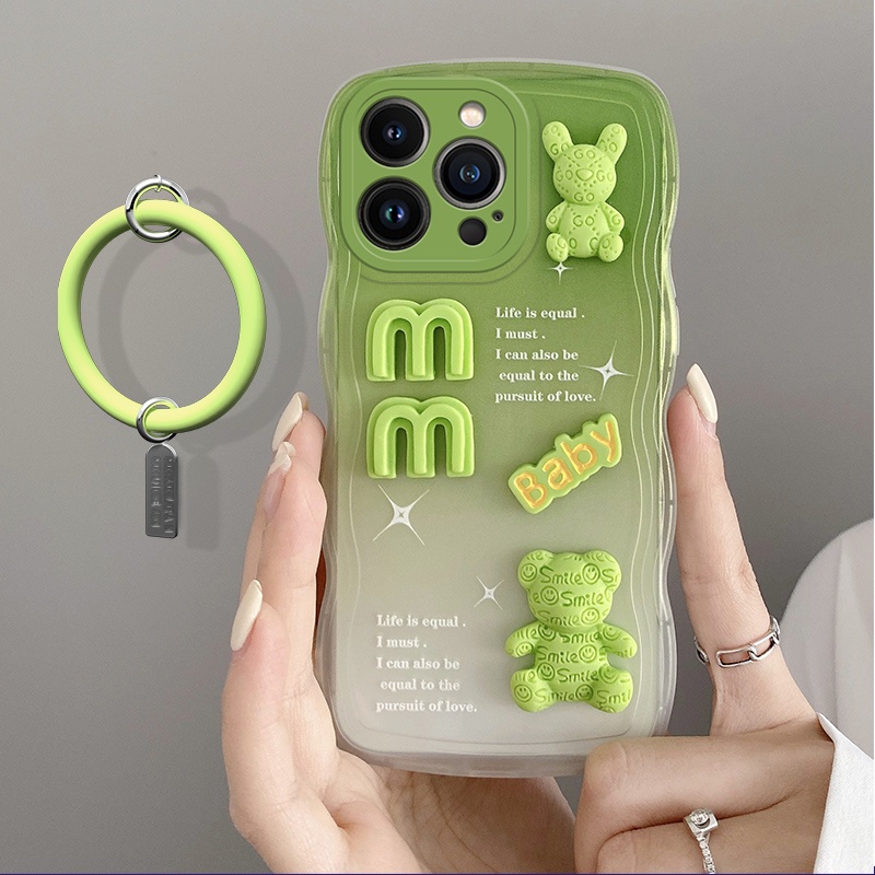 Ốp Điện Thoại Mềm Hình Gấu 3D Cho VIVO 1811 1814 1815 1816 1817 1908 1823 1807 1820 1929 1915 1934 1907