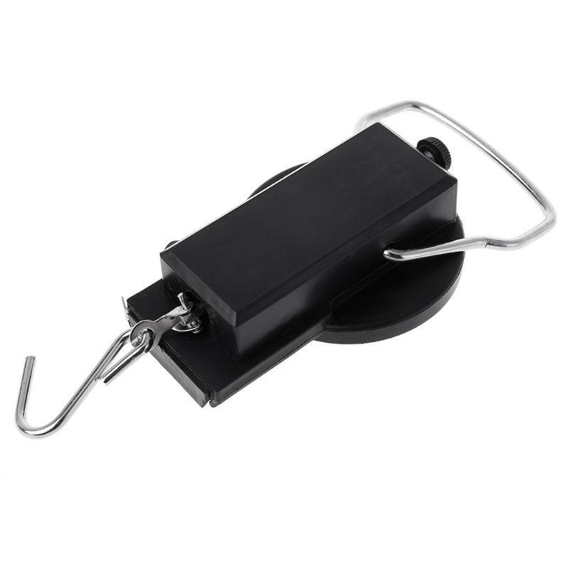 Cân Hành Lý Mini Cầm Tay Có Móc Treo 22 Kg Bảo Hành 12 Tháng, Cân Nhỏ Gọn Chính Xác Gia Rẻ Tích Hợp Thước Đo 1 Mét