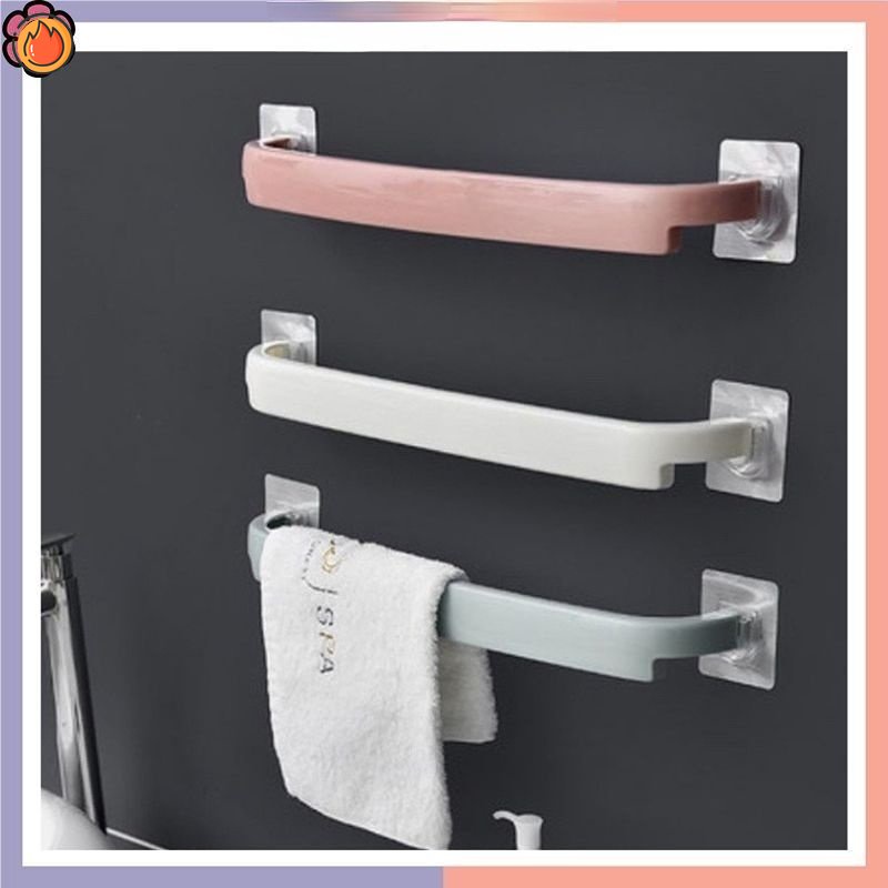 Giá Treo Khăn Gắn Tường Nhiều Màu Sắc Cho Phòng Tắm