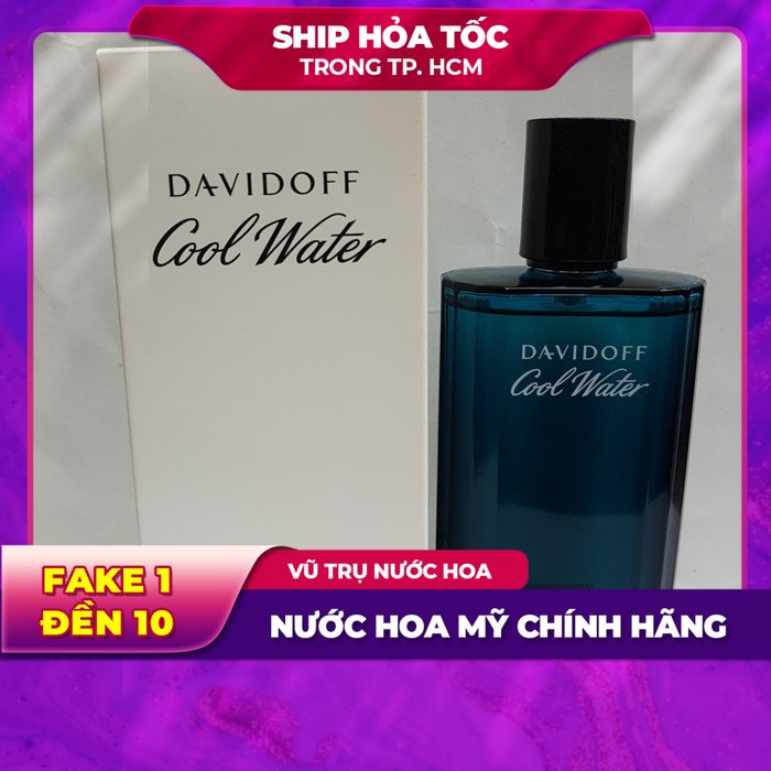 Nước Hoa Nam Davidoff Cool Water Man 120ml EDT Tester chính hãng giá rẻ