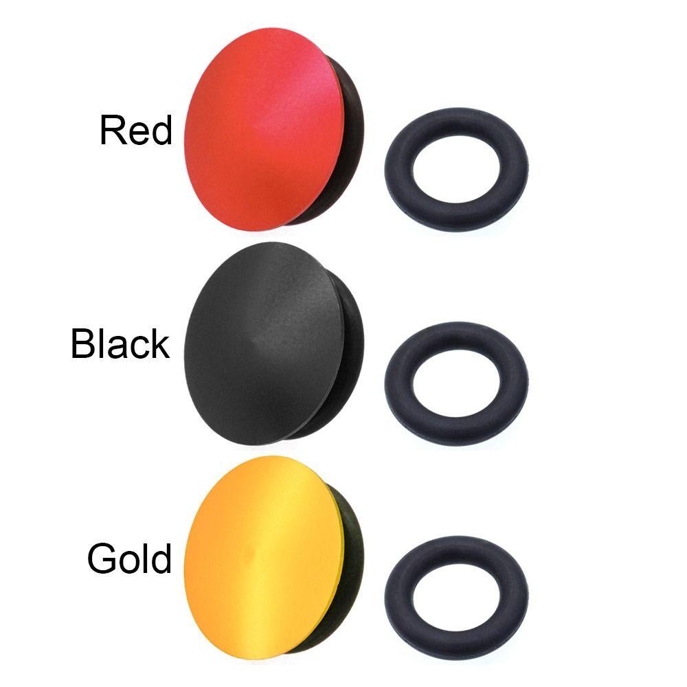 HS Set 2 Nắp Đậy Trục Khuỷu Bằng Hợp Kim Nhôm Một Lỗ Dành Cho Xe Đạp Leo Núi