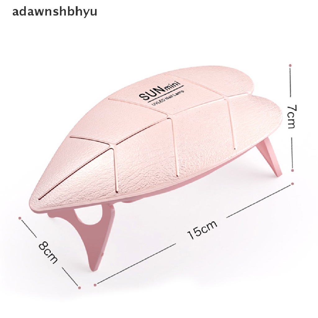 Đèn LED UV Sấy Khô Sơn Móng Tay Mini 6W Gấp Gọn Tiện Dụng