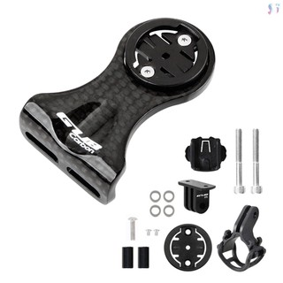 Giá đỡ đồng hồ tốc độ phía trước bằng sợi carbon cho garmin / bryton / cateye gắn xe đạp