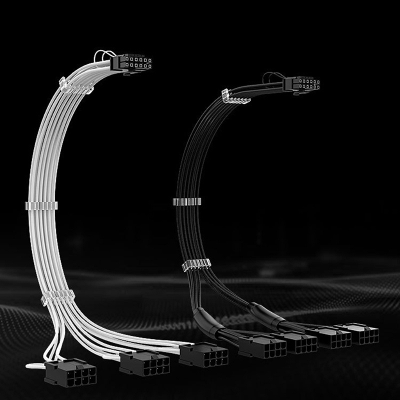 Dây Cáp Chia 16Pin (3 / 4x8 (6 + 2) Pin Female GPU 8Pin