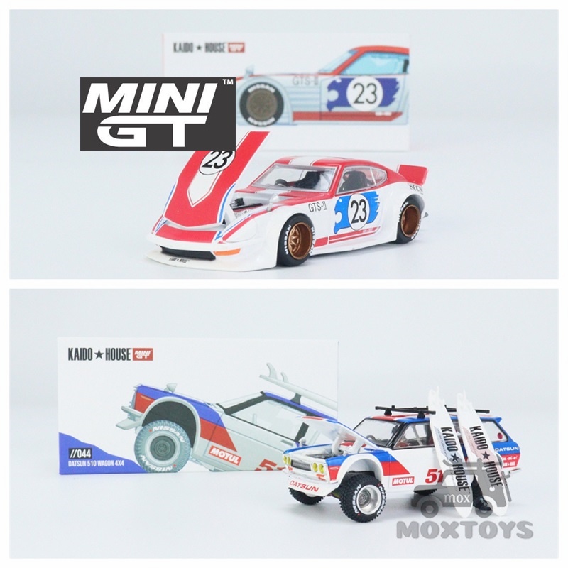 Mô Hình Đồ Chơi Xe Ô Tô Kaido 510 Wagon / Nissan Fairlady Z Kaido GT Với Tỷ Lệ 1: 64
