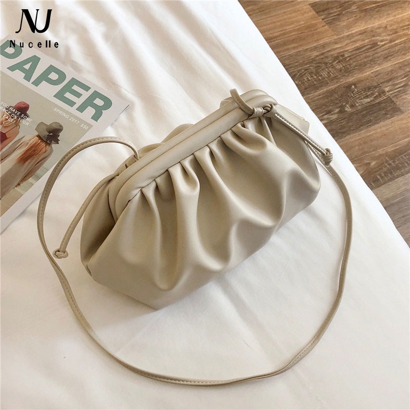 Túi Đeo Chéo Hình Đám Mây Phong Cách Hàn Quốc Kiểu Mới