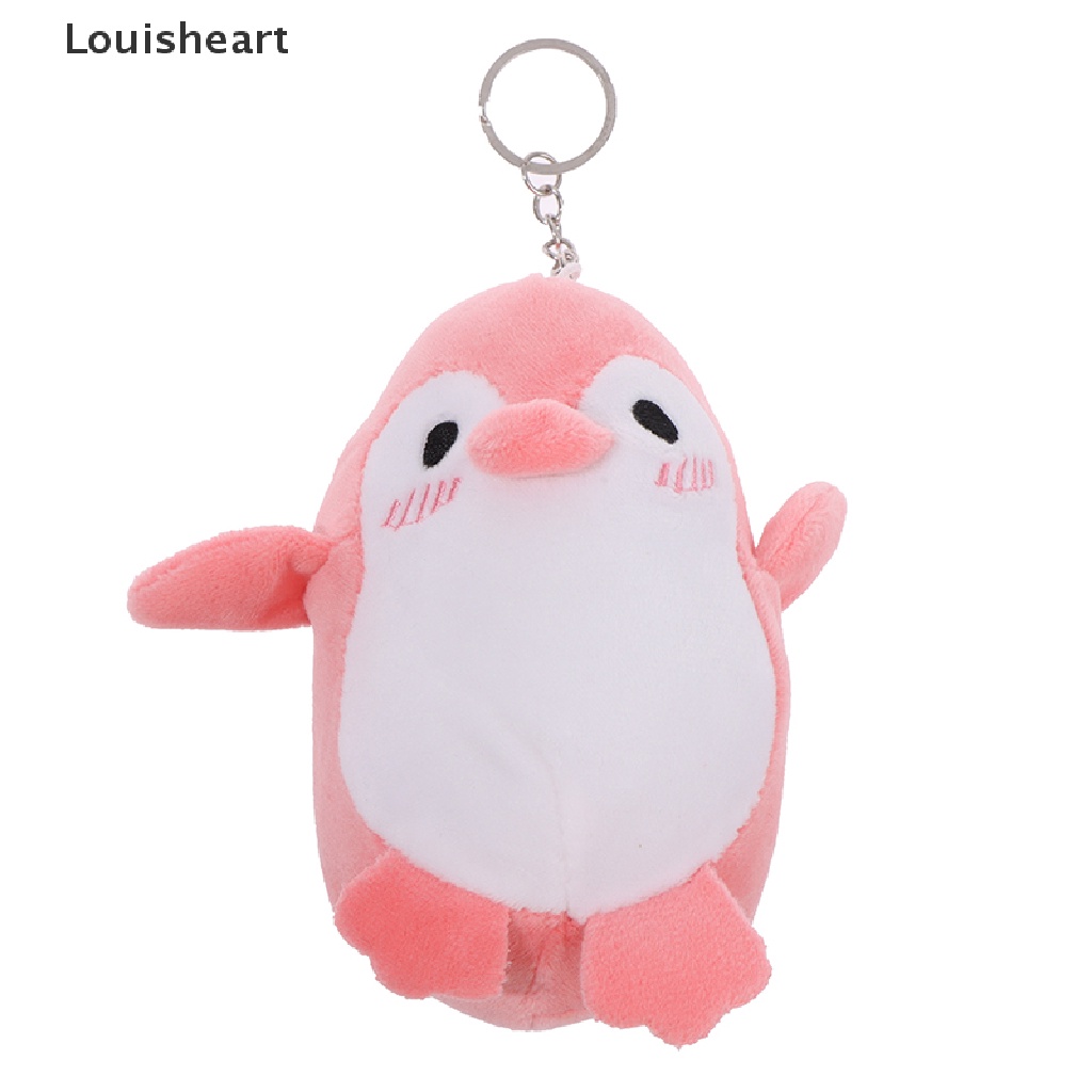 Thú Nhồi Bông Hình Chim Cánh Cụt 12CM Trang Trí Chìa Khóa