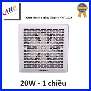 Quạt hút siêu mỏng nanoco nmv2023
