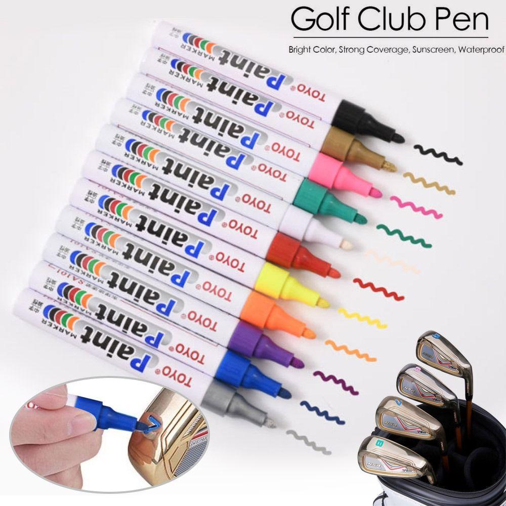 .Set 11 Bút Vẽ Chống Nắng Chống Nước Chuyên Dụng Cho Gậy Đánh Golf