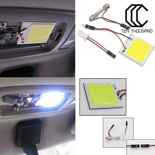 ☼48 leds bulb smd cob led t10 4w 12v bright led car interior truck