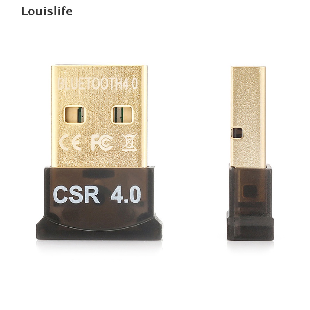 Louislife USB Bluetooth 4.0 Adapter Transmitter Bluetooth Receiver Audio Bluetooth Dongle Wireless USB Adapter for Computer PC Laptop c WSD