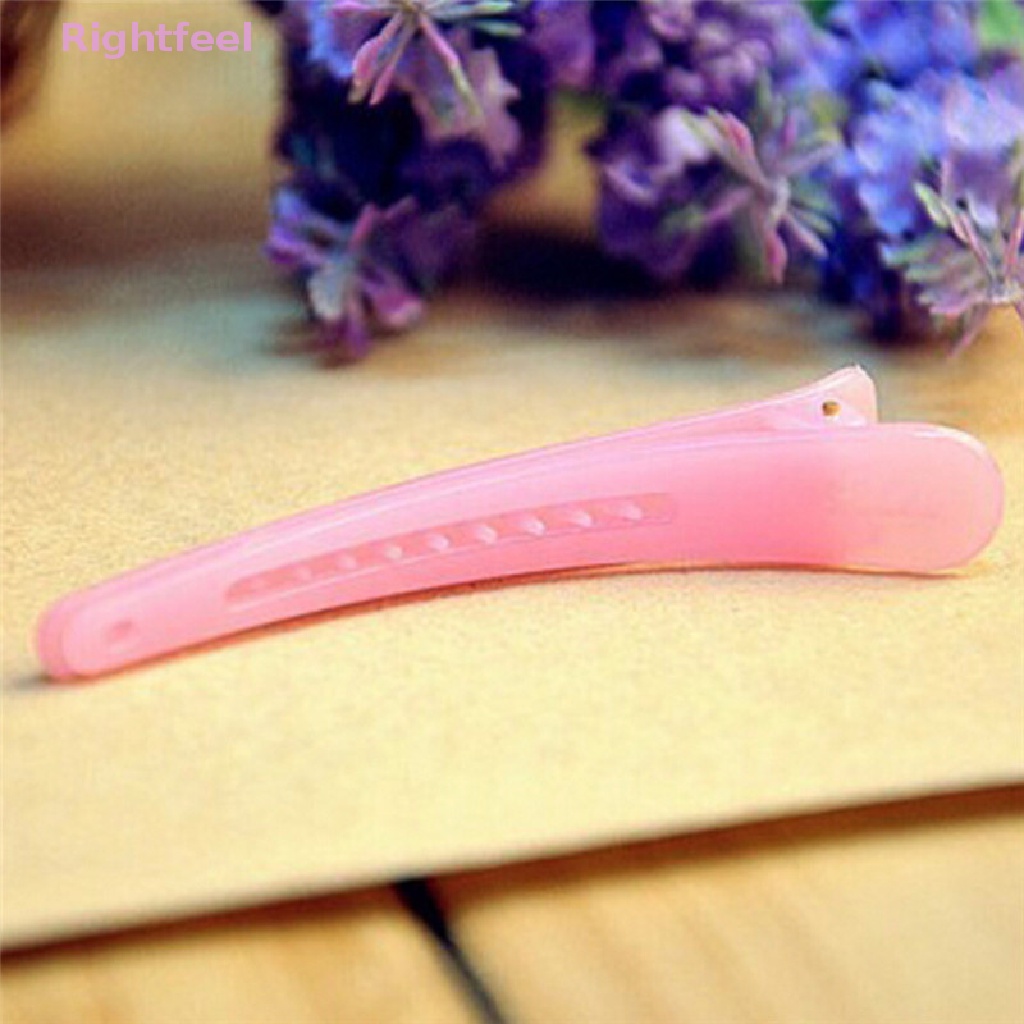 Set 10 Kẹp Tóc Răng Cá Sấu Bằng Nhựa Nhiều Màu Sắc DIY Mới Dành Cho Bạn Gái