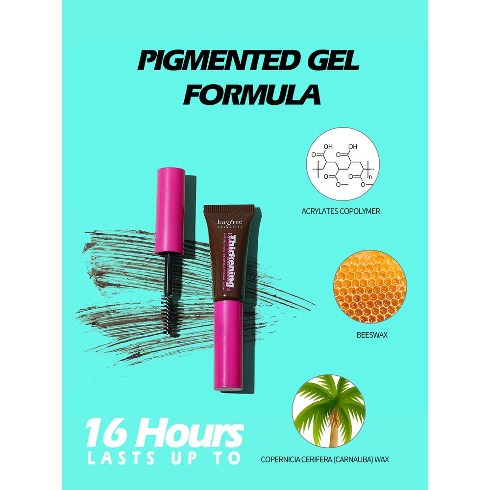Gel Lông Mày Xây Dựng Lông Mày Lâu Trôi Đến 16 Giờ Gel Lông Mày Dày Không Thấm Nước Mascara Trang Điểm Bút Xăm Lông Mày Tint Gel Lông Mày Lâu Trôi 1 Cái Có Cọ Cho Học Sinh JULYSTAR